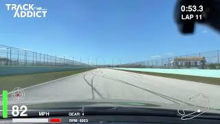 2009 328i E92 **328CSL** best lap at Homestead Speedway on 2/25/23