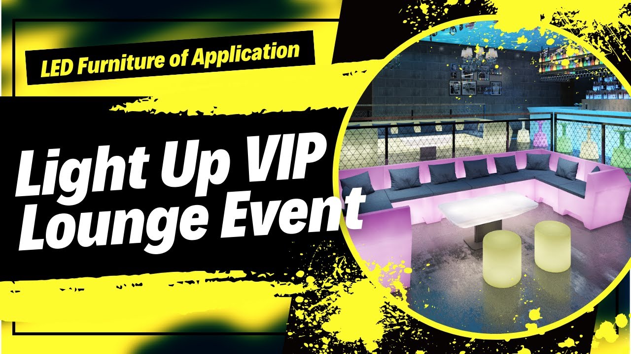 Elevate Your VIP Lounge: Light Up Your Event with Colorfuldeco LED ...