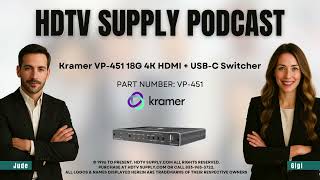 Kramer VP-451 18G 4K HDMI + USB-C Switcher