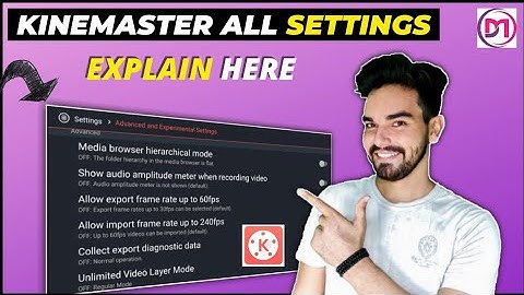important setting in kinemaster|kinemaster basic tutorial hindi|kinemaster video editing
