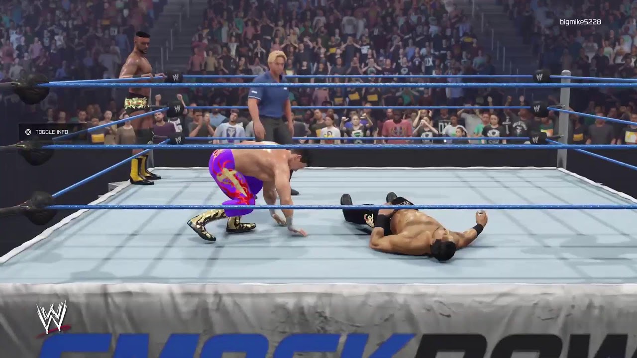 WWE 2K25 - SUBSCRIBER REQUEST - Hassan&Davari vs Eddie&Mysterio For Smackdown Tag Team Titles