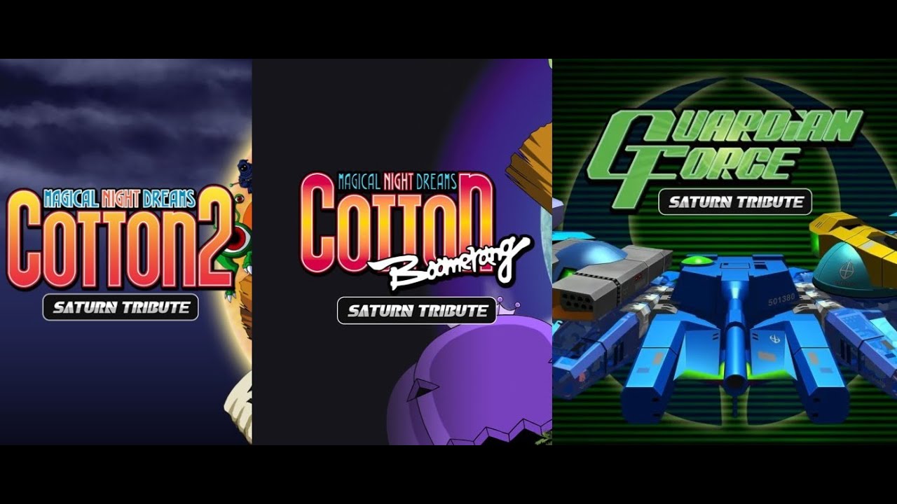 Nintendo Switch Saturn Tribute: Cotton 2/Cotton Boomerang/Guardian Force INPUT LAG Live Stream