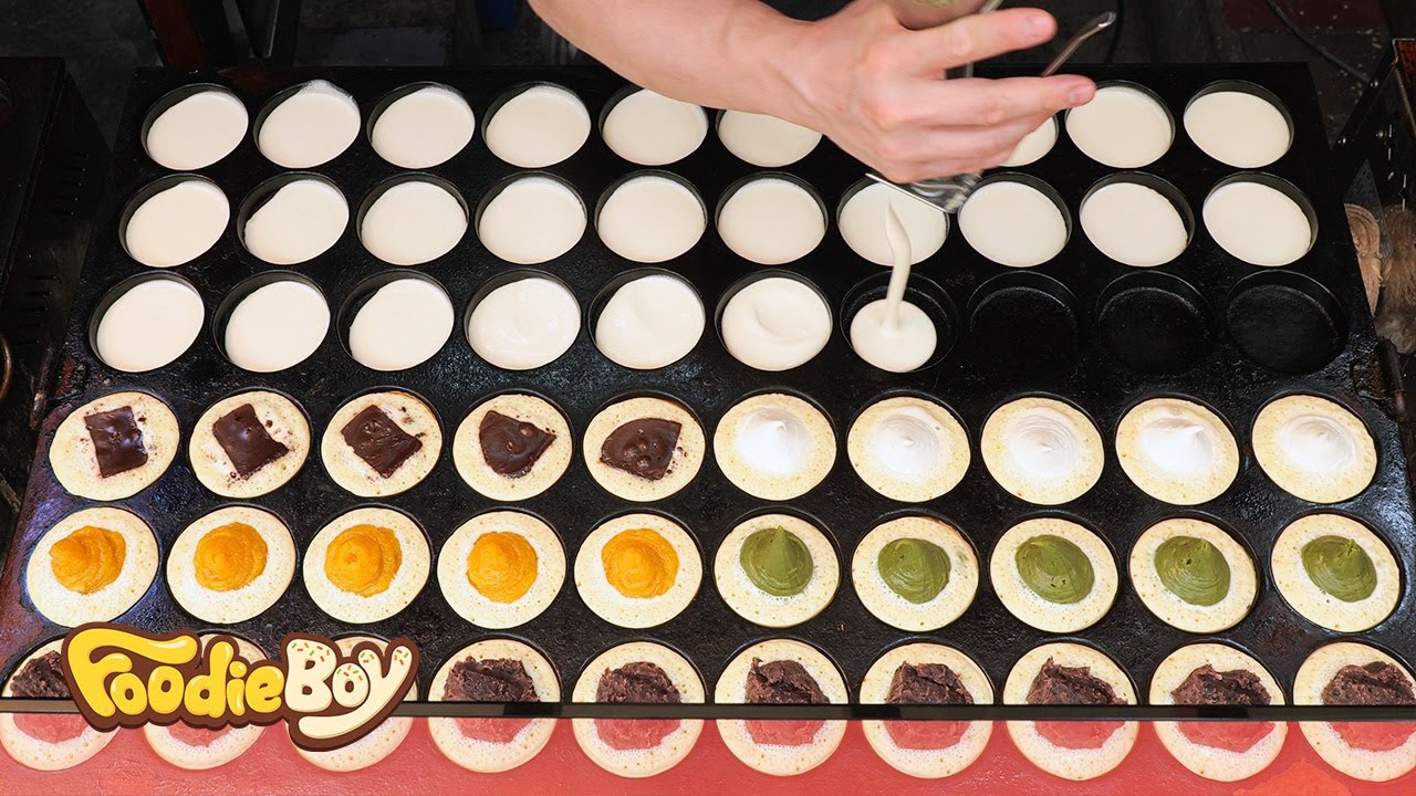 홍두병 / Red Bean Cake Korean Street Food / 인천 차이나타운 길거리 음식 YouTube