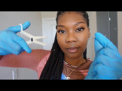 ASMR Binaural Amateur Piercing Roleplay [Soft Spoken]