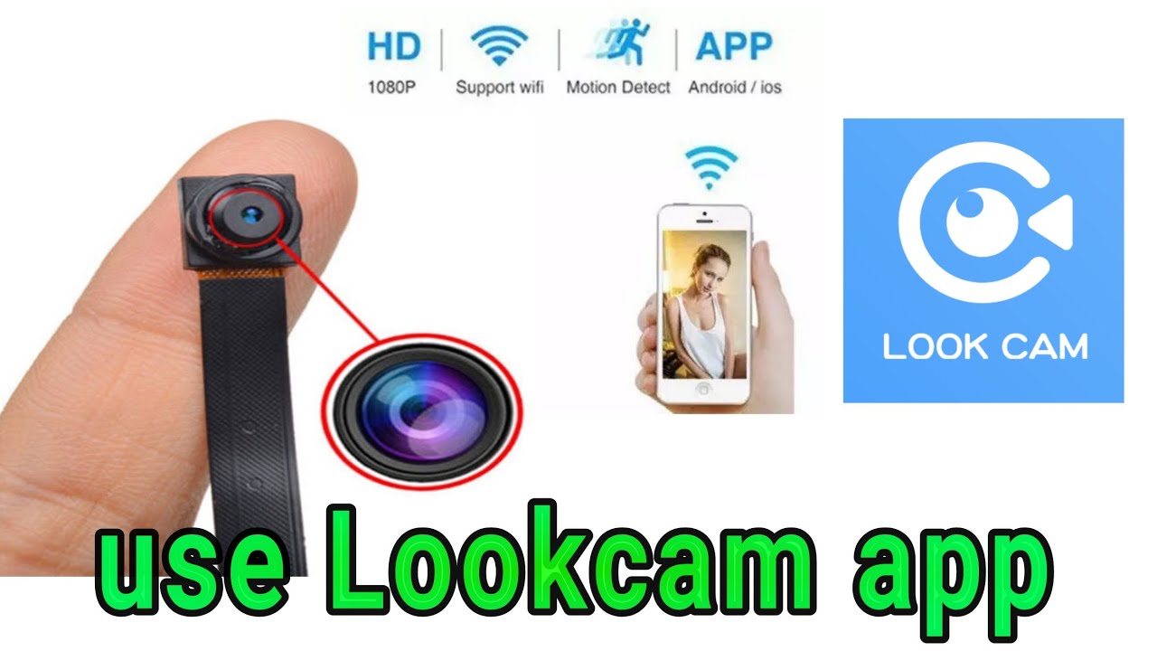 How to setup mini spy camera with lookcam image