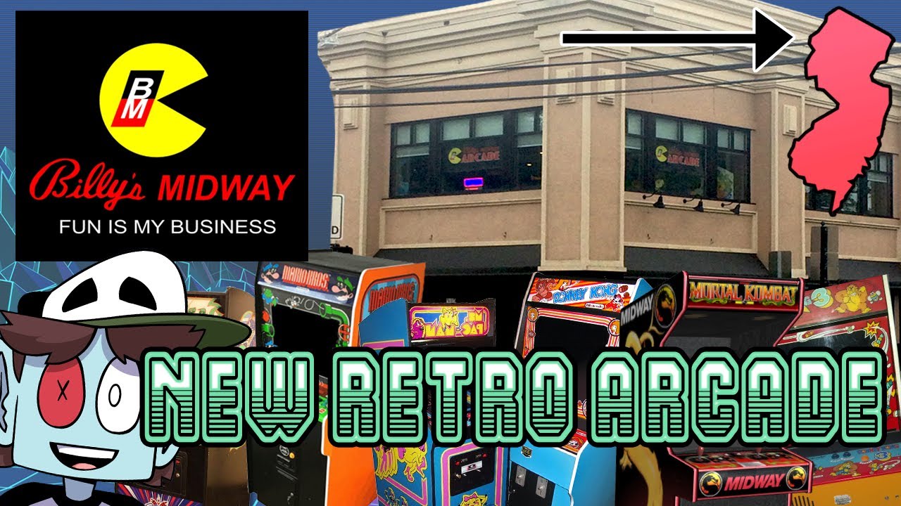Billy's Midway Arcade! NEW RETRO ARCADE!! (Northern NJ)