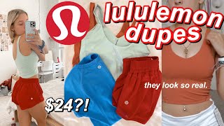 I tried LULULEMON DUPES from DH GATE!