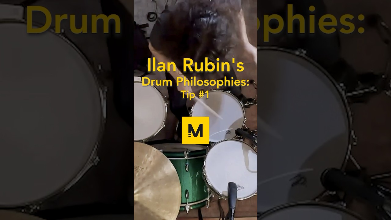 Drum Philosophy #1 with Ilan Rubin! 🥁✨