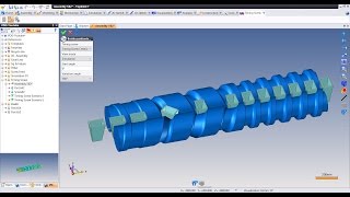 TopSolid7 : Timing Screw Feed Variable Pitch Design  (Twin Screw)