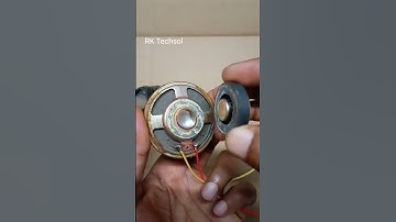 Thumbnail of without magnets speaker ka sound 😱😱#shorts