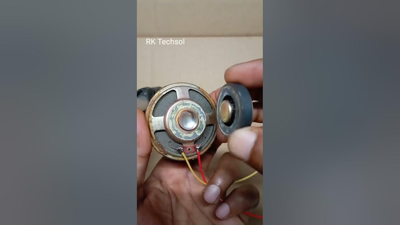 without magnets speaker ka sound 😱😱#shorts