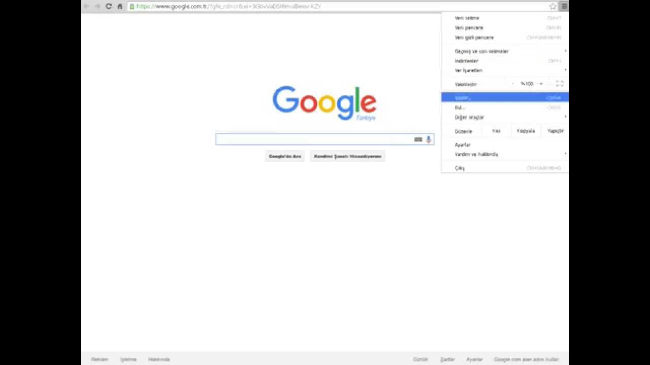 GOOGLE ' ı Eski Haline Çevirme - YouTube