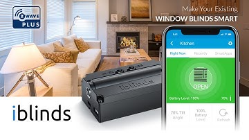 iblinds - Z-Wave Window Blind Motor Automation