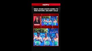 India Stuns South Korea To Win Historic Archery Gold