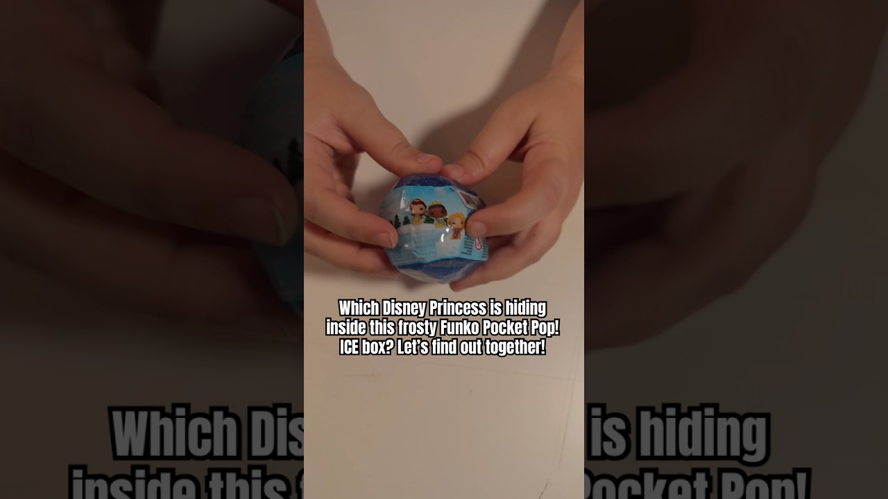 ✨ ASMR Unboxing Funko Disney Princess Pocket Pop! Vinyl ICE – Which Princess Is Inside?