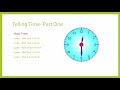 Lesson 5 Day 5 Telling time