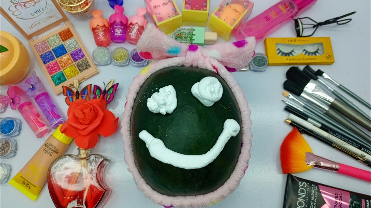 ASMR Makeup on Watermelon (No Talking)#20