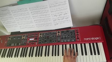 Xenoblade Chronicles 2 - Where We Used To Be | Piano - Nord Stage 2