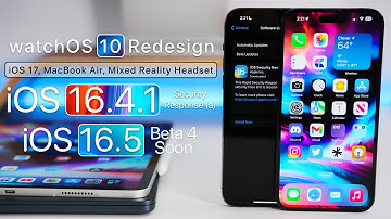 watchOS 10, iOS 17, iOS 16.4.1 Security Response, iPhone 15 and more