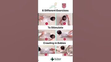 Physical exercises for baby 🥳 | Exercise to stimulate crawling in babies