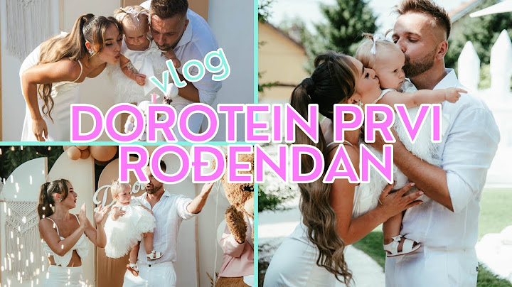 DOROTEIN PRVI ROĐENDAN | VLOG 🎂