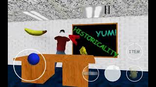 I got secret ending at keikev baldi android port