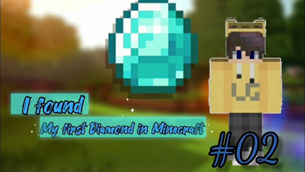 I found My first Diamond in Minecraft /Khoda iron nikla Diamond Ep#03 ...