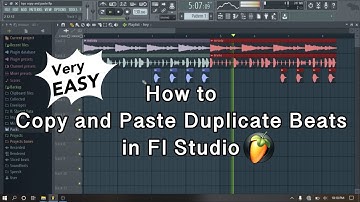 How to Copy and Paste Duplicate Beats in Fl Studio