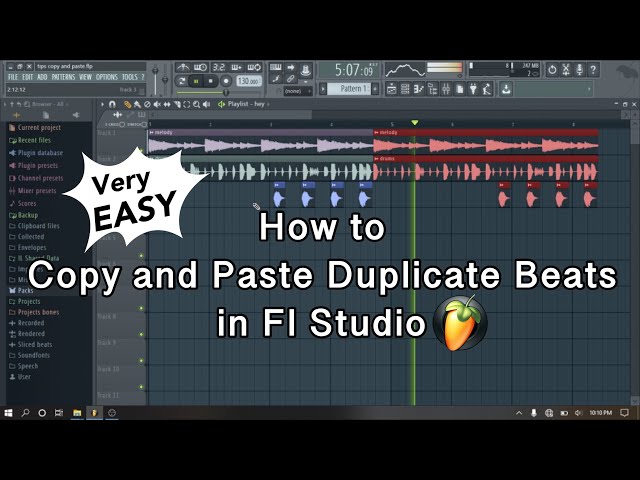 How to Copy and Paste Duplicate Beats in Fl Studio class=
