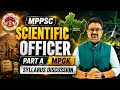 MPPSC Scientific Officer Part A MPGK Syllabus 2026 🔥 क्या पढ़ें, क्या छोड़ें | 45+ Number Strategy