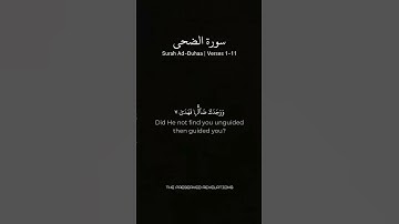 Surah Ad-Duhaa - Sheikh Badr al Turki سورة الضحى - الشيخ بدر التركي #القرآن #اكسبلور #quran #surah