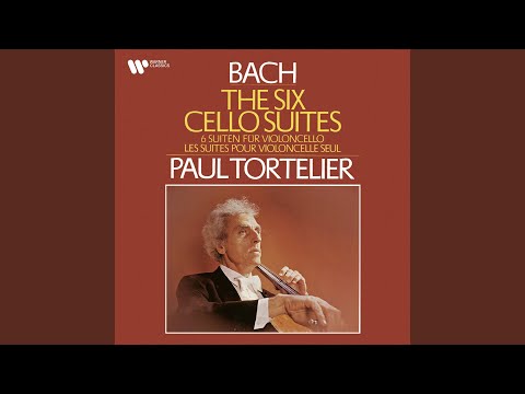 Putar Bach, JS: Cello Suite No. 3 in C Major, BWV 1009: II. Allemande - Paul Tortelier