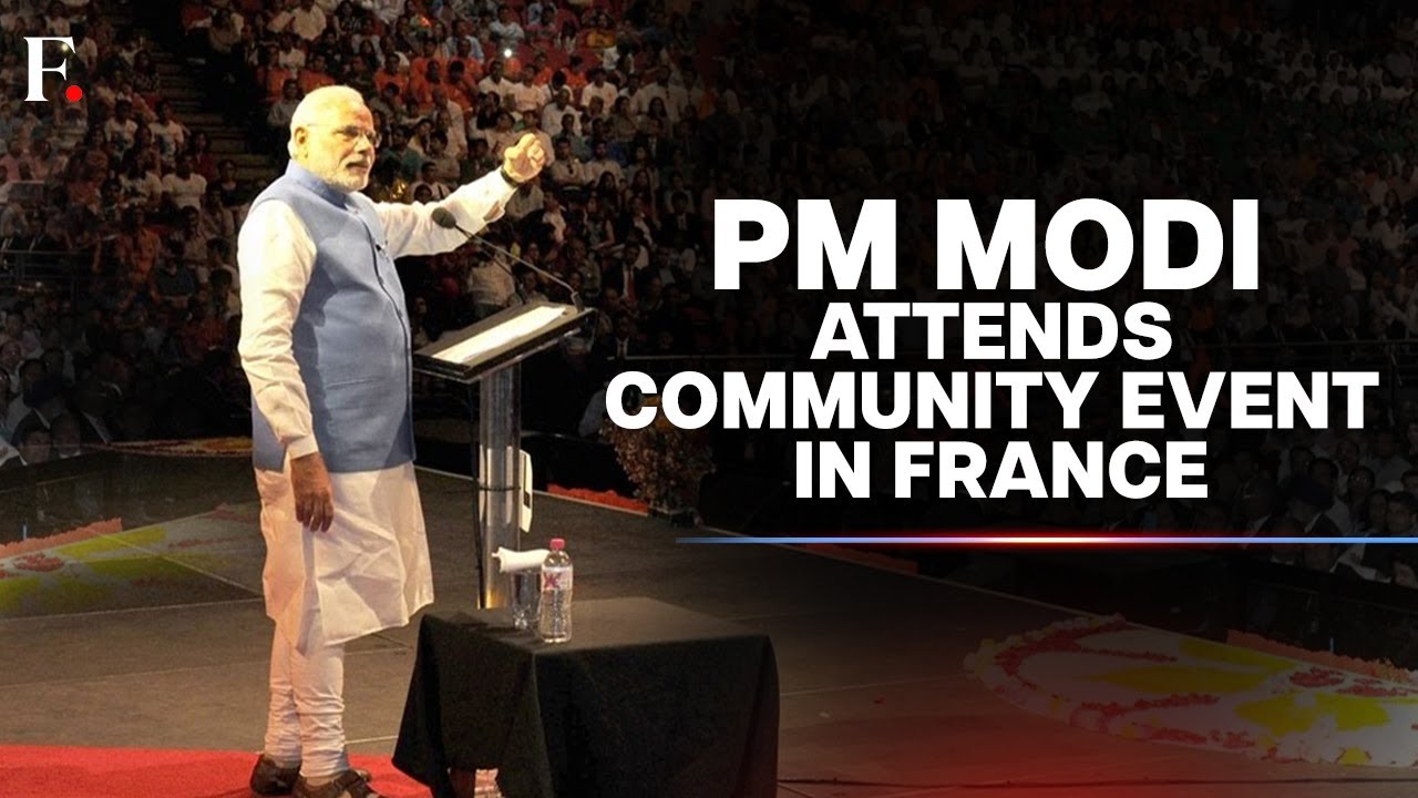 PM Modi France Visit LIVE PM Modi Interacts with Indian Community at La Seine Musicale in Paris