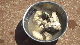 Homemade Quicklime