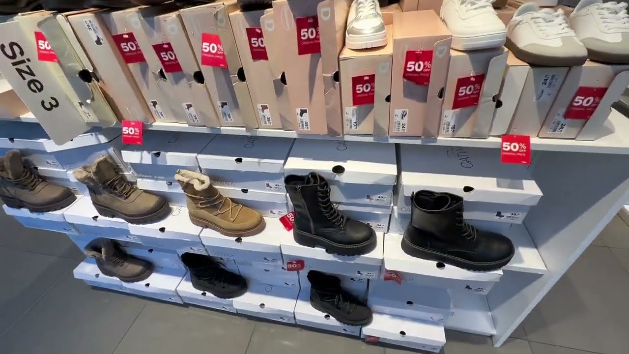 Deichmann Sale Women’s Shoes New Collection / December 2024