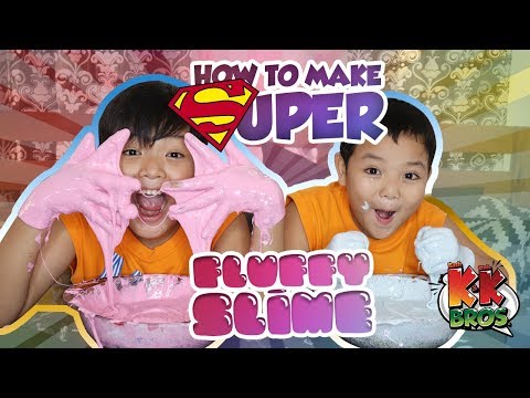 HOW TO MAKE SUPER FLUFFY SLIME! (PART 1)