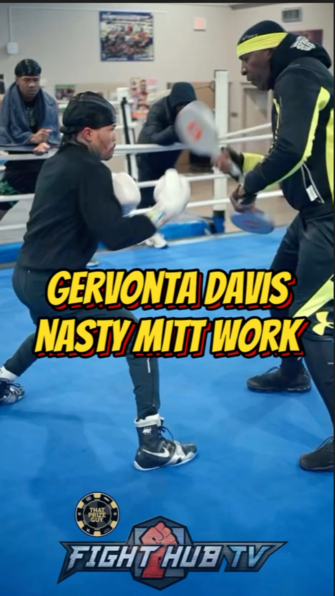 Gervonta NASTY MITT WORK - Unleashes ahead of Lamont Roach fight!