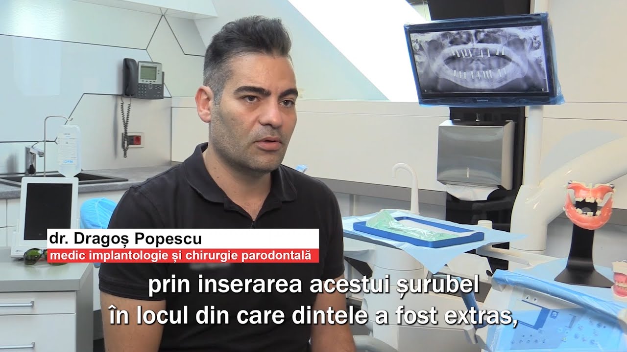 Despre solutiile de implantologie orala, cu dr. Dragos Popescu si dr. Mihnea Velisarato
