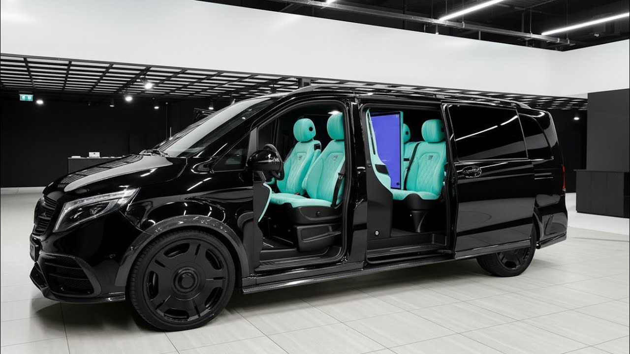 2026 Mercedes-Benz V-Class Revealed – The Luxury Van That Feels Like an S-Class!