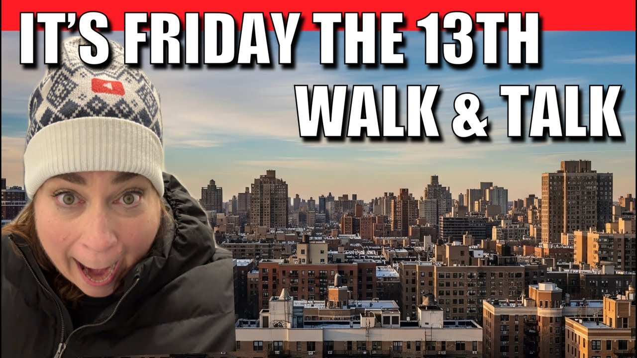 What do you do on Friday the 13th? Live Walk & Talk #NYC #travel