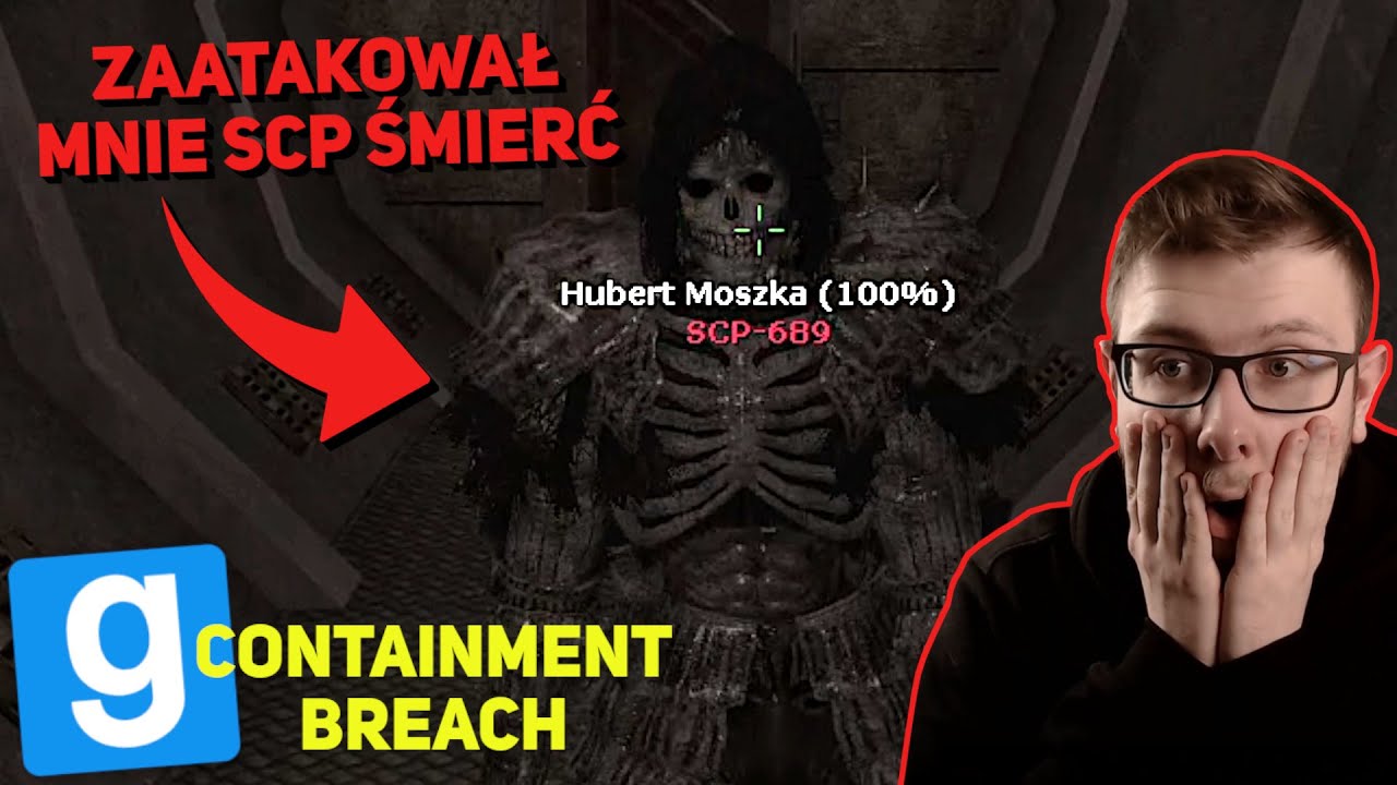 NAWIEDZIŁ MNIE SCP ŚMIERĆ! | GARRY'S MOD CONTAINMENT BREACH - YouTube