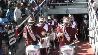 AAMU Band 2010 Magic City Classic - Marching In