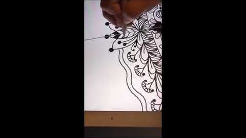 Drawing a Mandala