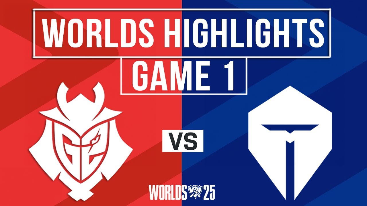 G2 против TES: лучшие моменты, игра 1 | Четвертьфиналы ЧМ-2025 | G2 Esports против Top Esports