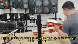How to Install a Solar Arrow Board | Step-by-Step by CADSolar