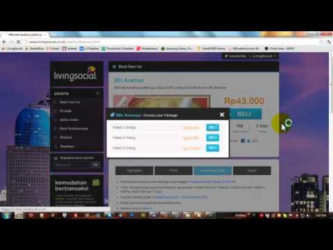 Comment acheter @ LivingSocial Indonésie