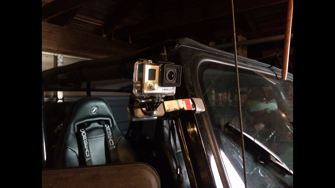 DIY GoPro Spring Clamp Mount (Easy To Make) - YouTube