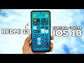 KEREN BANGET! Cara Pasang Control Center IOS 18 di Redmi 13 &amp; POCO M6 - MIRIP BANGET DENGAN IPHONE!
