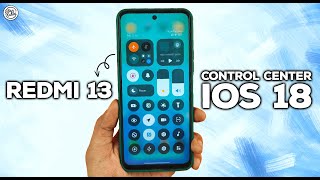 KEREN BANGET! Cara Pasang Control Center IOS 18 di Redmi 13 &amp; POCO M6 - MIRIP BANGET DENGAN IPHONE!