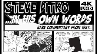 #comics, #steveditko, #objectivism, #ditko, #mra, #aynrand rare
commentary from steve ditko about mr. a. he did not like to give
interviews, but in 1987 s...